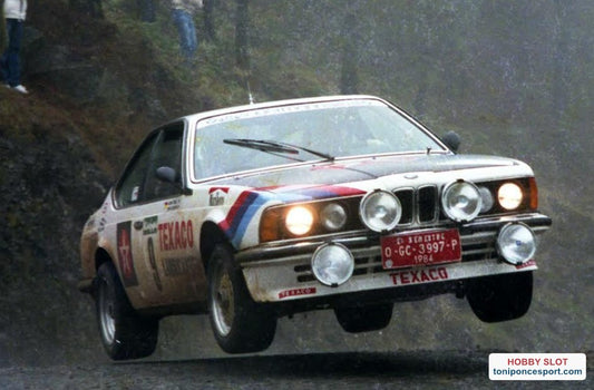 BMW 635 Csi Rallye El Corte Inglés 1984 José Mª. Ponce / I. Fernández.