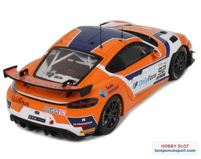 PORSCHE 718 CAYMAN GT4 RS CLUBSPORT E. HEYERDAHL / N. MALOY GT4 EUROPEAN SERIES 2024
