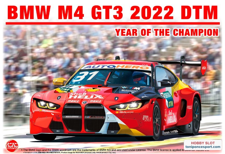 BMW M4 GT3 DTM champion 2022 Kit 1/24