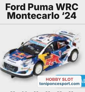 Ford Puma WRC - Montecarlo '24 Blanco