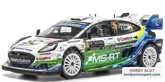 Ford Puma Rally1 Rallye Monte Carlo 2026 Nº55 J. McErLean / E. Treacy