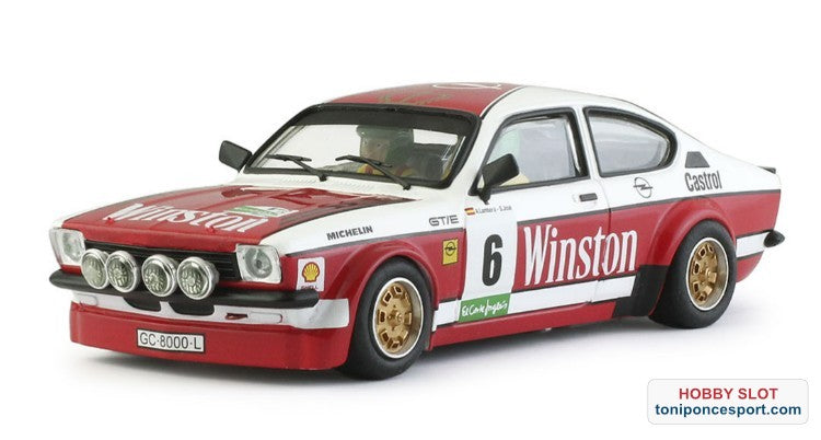 Opel Kadett GTE Winston Rally El Corte Inglés #6 A. Lamberti - S. José
