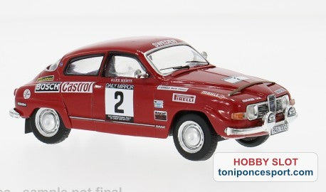 Saab 96 V4 RAC Rally 1971 #2 S.Blomqvist / A.Hertz 1:43