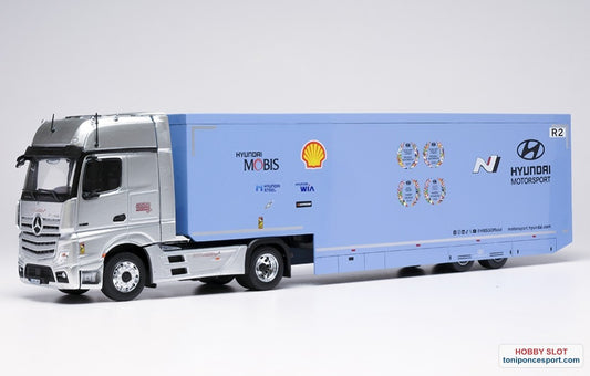 Mercedes Actros (MP4), 2024, Hyundai Motorsport.