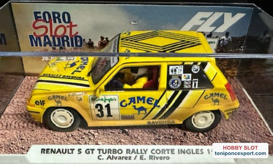 RENAULT 5 GT TURBO Camel Rallye Corte Inglés 1990. Efect. Sucio