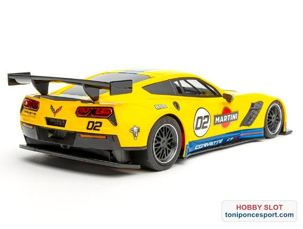 Corvette C7R MARTINI LIVERY YELLOW n2