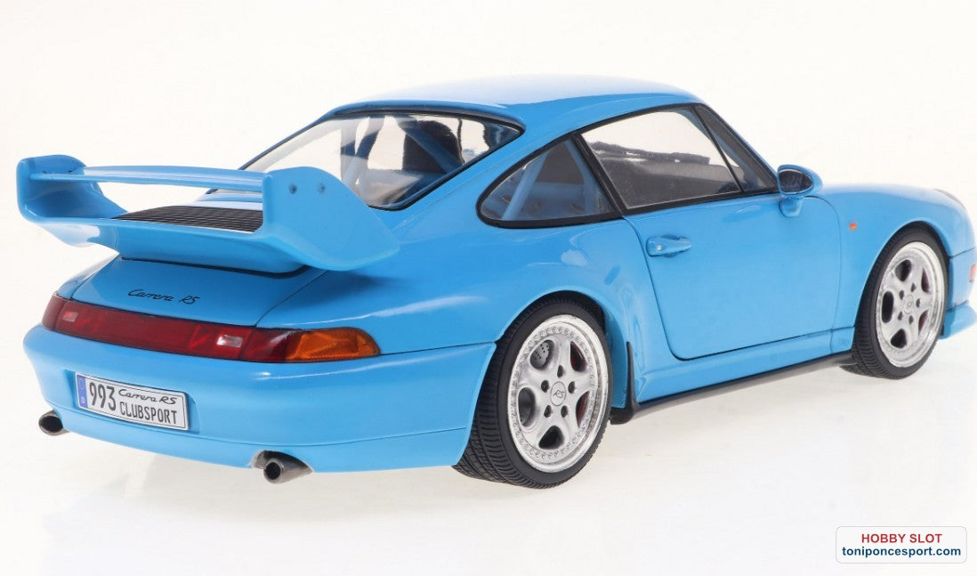 Porsche 911 (993) Clubsport – Riviera Blue – 1997