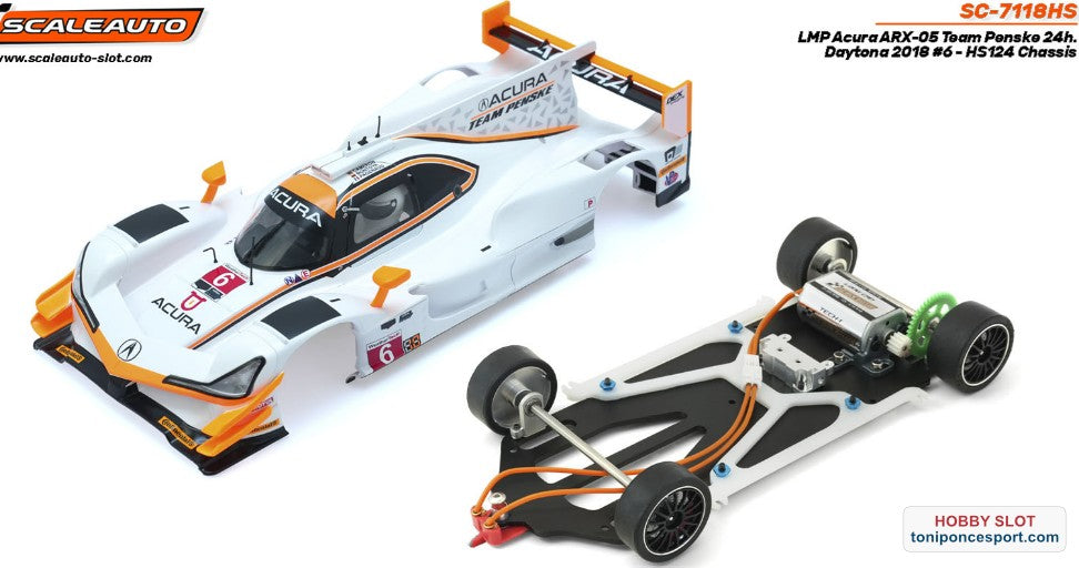 LMP Acura ARX-05 Team Penske 24h. Daytona 2018 #6 - Chasis HS124