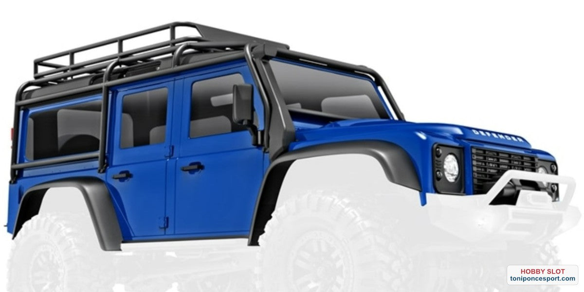 Carrocería Land Rover Defender Blue 1/18.