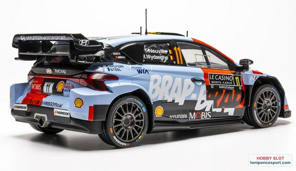 Hyundai i20 N Rally1 Rallye Monte Carlo 2026 Nº11 T.Neuville/M.Wydaeghe