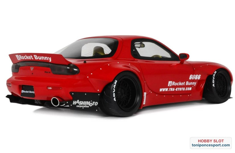 ROCKET BUNNY AERO (V1) MAZDA RX7 (FD3S) RED 2015