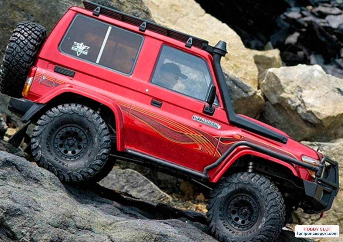 ROCK CRAWLER INTRUDER 1/10 WATERPROOF 4X4 ROJO