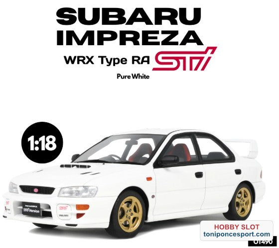 SUBARU IMPREZA WRX TYPE RA STI PURE WHITE 2000