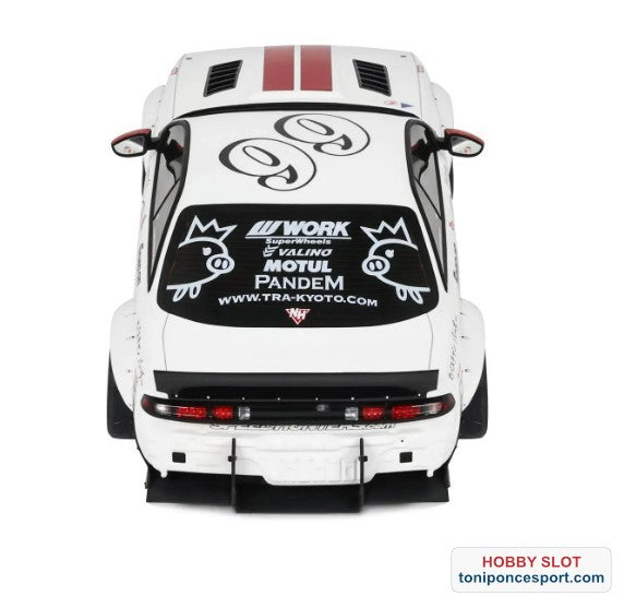 NISSAN SILVIA S14 BOSS ROCKET BUNNY WHITE 2024