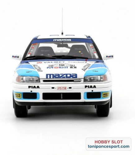Rally de los 1000 lagos Mazda 323 GTX Gr.A 1991