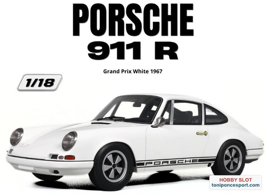 PORSCHE 911 R GRAND PRIX WHITE 1967