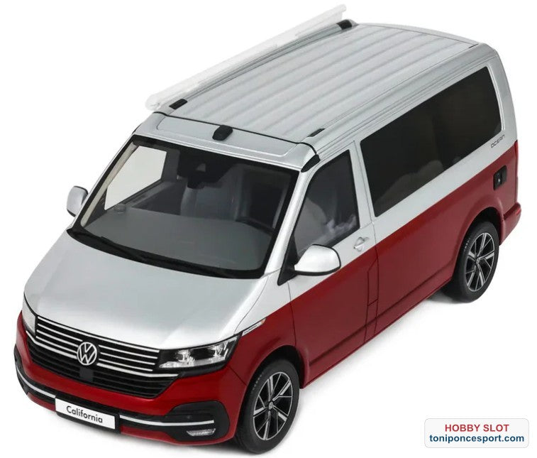 Volkswagen T6.1 California Ocean FORTANA RED / REFLEX SILVER 2021