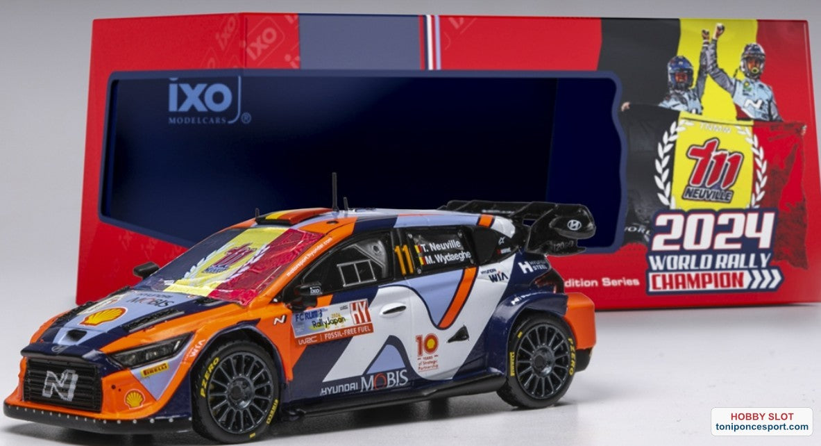 HYUNDAI I20 N RALLY1 2024 #11 T.Neuville M.Wydaeghe 4 Rally Japan (Winner WRC1