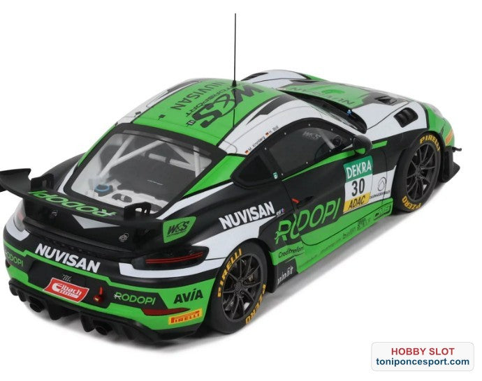 PORSCHE CAYMAN 718 GT4 RS CLUBSPORT BLACK #30 ADAC GT4 2023