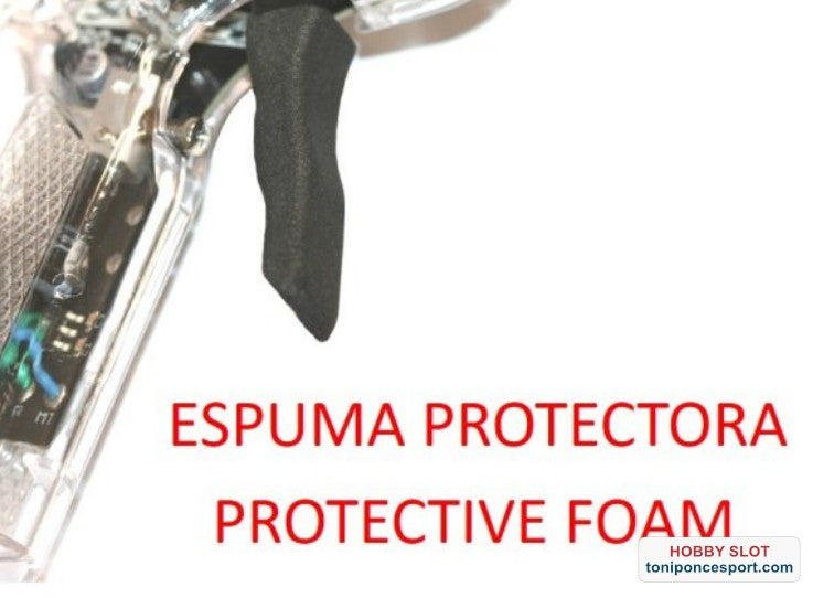 Espuma protectora para los dedos