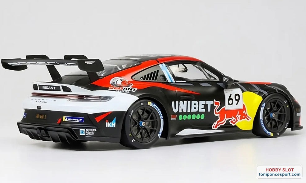 Porsche 911 GT3 Cup (992) Nº69 K.Rovanperä Copa Porsche Zolder 2024