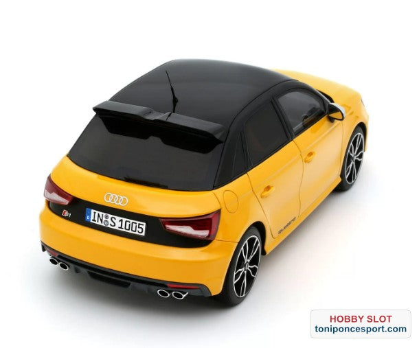 AUDI S1 SPORTBACK VEGAS YELLOW 2015