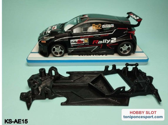 Chasis angular RACE EVO  compatible Toyota Yaris R2 Avant.