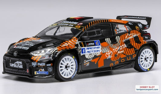 Toyota GR Yaris Rally2 #1 M. Potty / R. Herman Ypres Rally 2024.