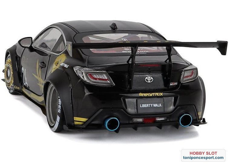 TOYOTA GR86 LIBERTY WALK BODY KIT BLACK & GOL