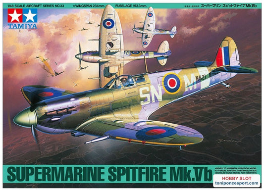 Avión Supermarine Spitfire Mk.Vb 1/48.