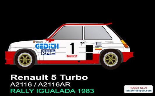 Renault 5 Turbo Rally Igualada 1983