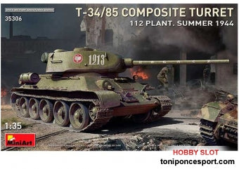 Tanque T-34-85 Composite Turret 112 Plant 44 1/35