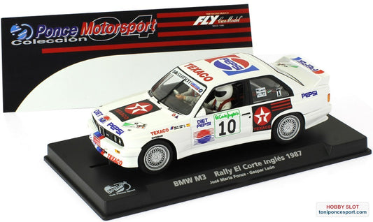 BMW M3 2º Rallye El Corte Ingles 1987 Jose Mª. Ponce - Gaspar Leon.