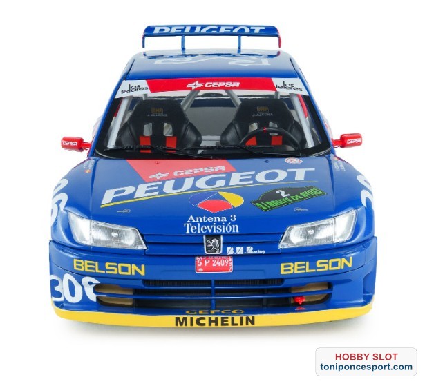 Peugeot 306 MAXI BLUE #2 J. Ascona / J. Billmaier Rally De Aviles 1997