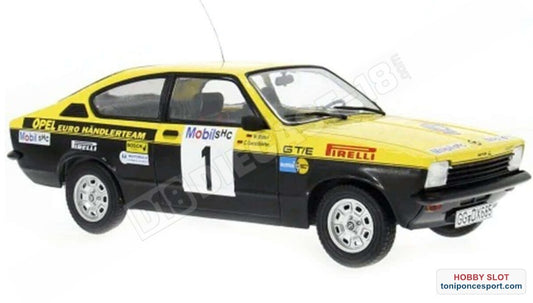 Opel Kadett C Coupé GT/E Nº1 W.Röhrl/C.Geistdörfer Rally de Westfalen-Lippe 1977