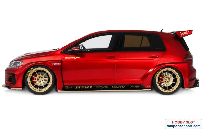 VOLKSWAGEN GOLF 7 OETTINGER TCR GERMANY STREET CANDY RED 2019