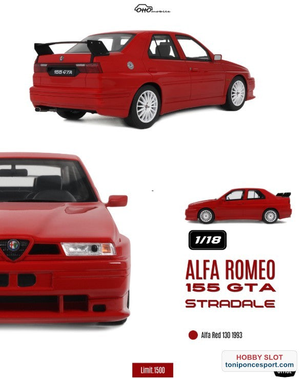 ALFA ROMEO 155 GTA STRADALE ALFA RED 130 1993