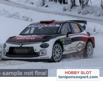 Lancia Ypsilon Rally2 HF Integrale Rallye Monte Carlo 2026 Nº21 Y.Rossel/A.Dunand