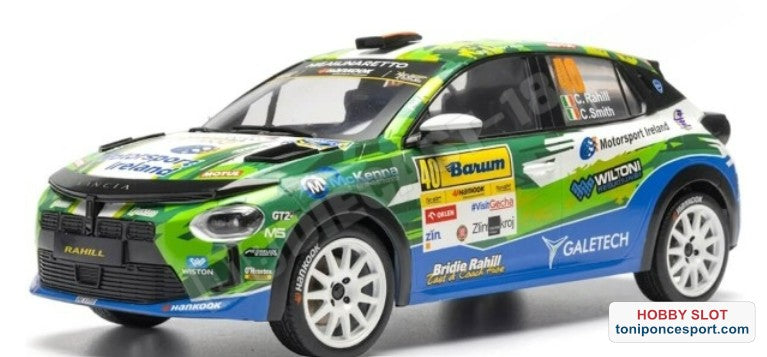 Lancia Ypsilon HF Rally4 Nº40 C.Rahill/C.Smith Ganador Rally Barum ERC4 2025