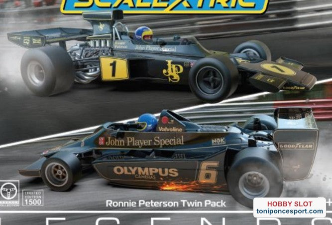 Twin Pack Lotus  72 and 79 Ronnie Peterson