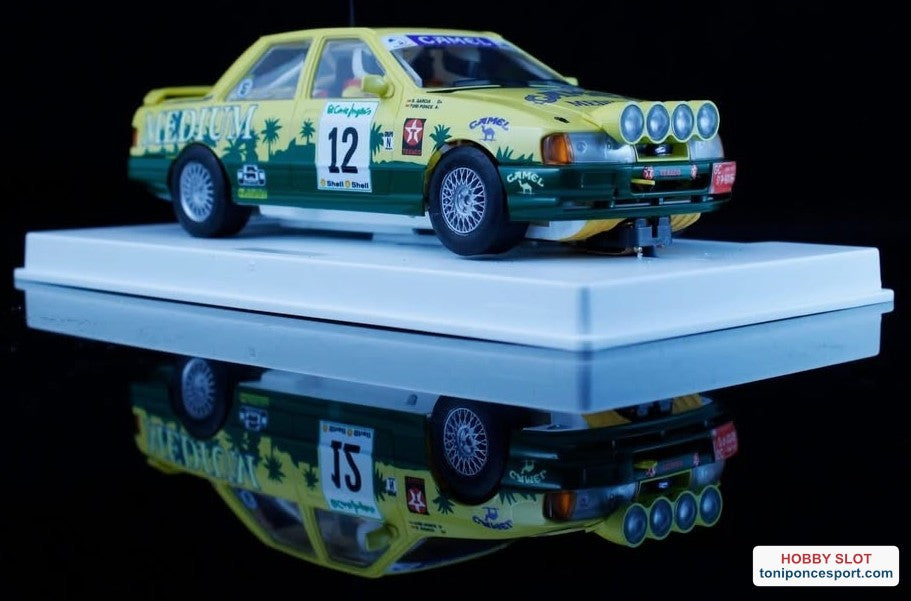 Ford Sierra Cosworth Rallye El Corte Ingles 1992 Toñi Ponce - S. Garcia. (Parrilla FAROS)