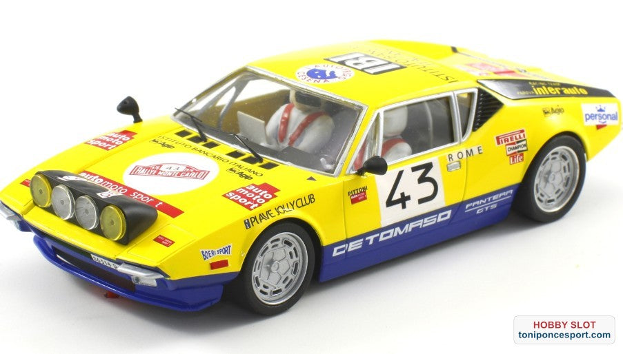De Tomaso Pantera Gr.3 Rally Montecarlo 1976 #43 Pittoni