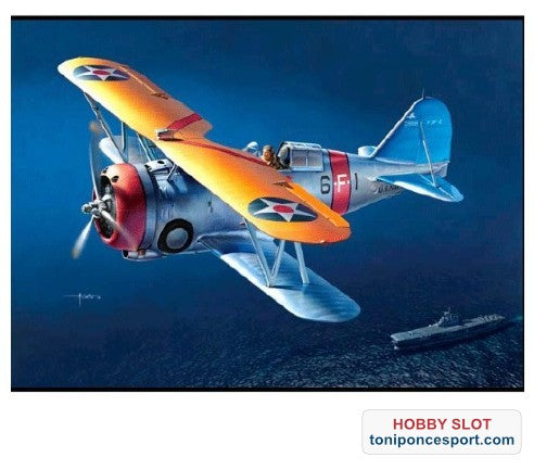 Avión USN F3F-2 VF-6 Fighting Six 1/48