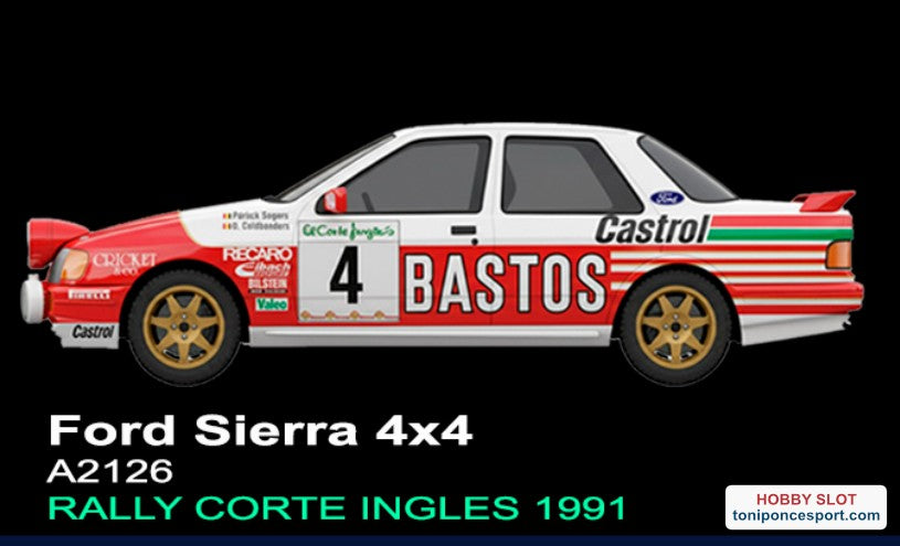 Ford Sierra Cosworth Rally El Corte Ingles 1991