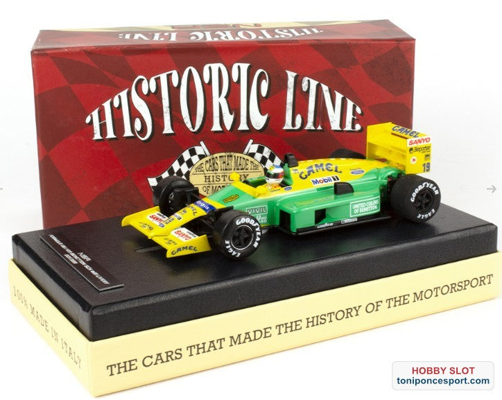 FORMULA 86/89 BENETTON CAMEL SCH 19 LIVERY - HISTORIC LINE IL KING 21 EVO3