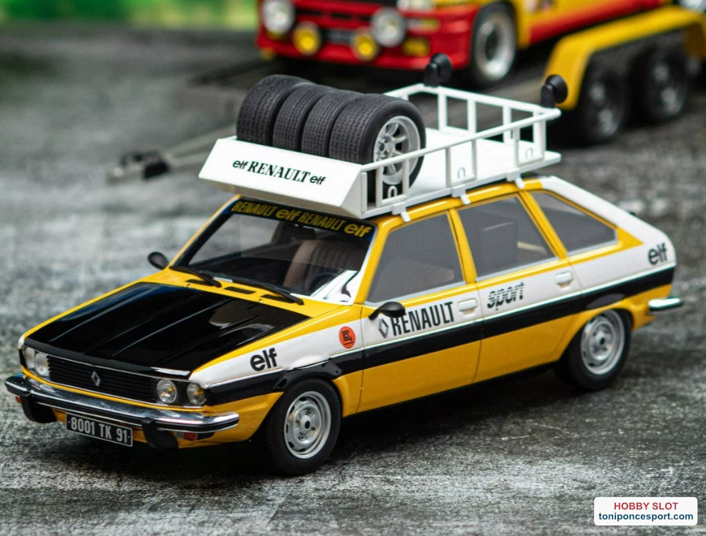 Pack Renault 30 Asistencia Renault 5 Turbo Test Car 1979
