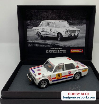 Seat 1430 / 1600 3º Rally Costa Brava 1972 "M. Juncosa / J.M. Monaco"