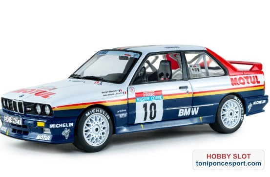 BMW M3 Gr.A white 10 B.Beguin / J-J.Lenne Rallye Tour de Corse 1987