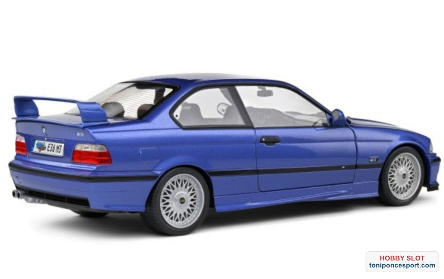 BMW M3 COUPE ESTORIL BLUE SOLIDO WORKS 1996