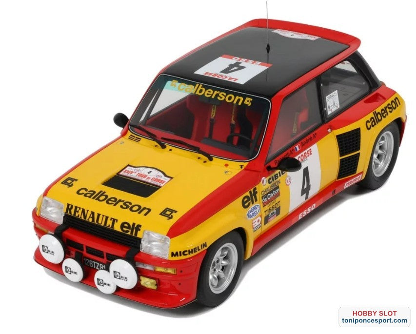 Renault 5 Turbo Gr.4 Jean Ragnotti |Tour de Corse 1980 edición limitada (999 uds)